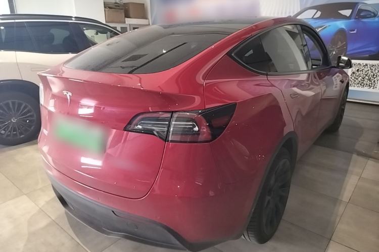Used Tesla Model Y 2021 Long-Range All-Wheel-Drive Version Rear Right 45 Deg