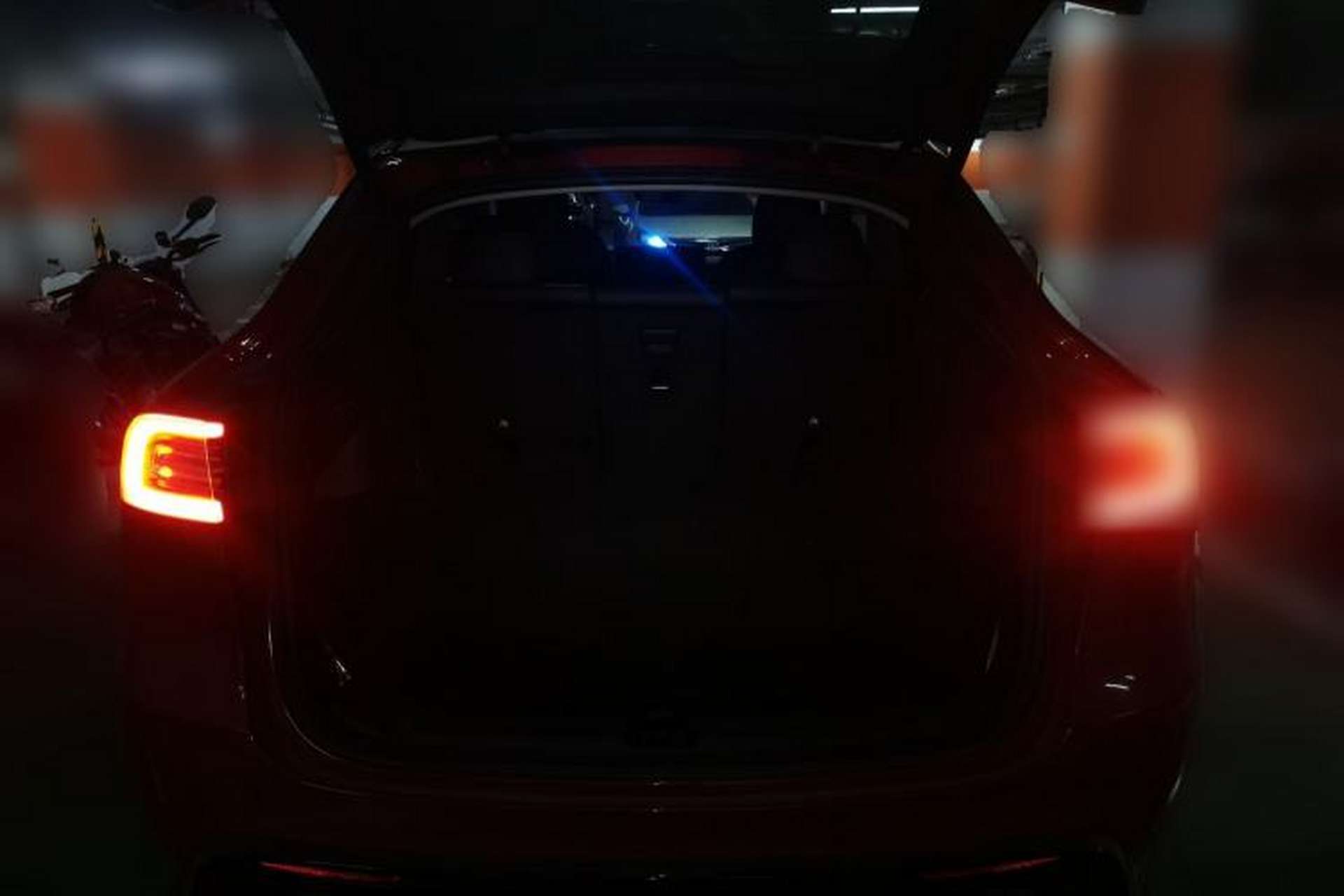 Used Tesla Model Y 2021 Long-Range All-Wheel-Drive Version 3D7 Trunk