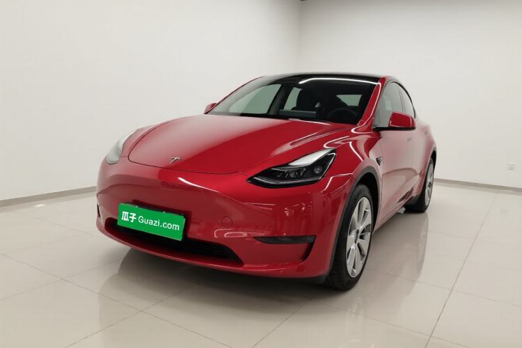 Used Tesla Model Y 2021 Standard Range Rear-Wheel Drive Version Guazi used car, China used car export, Used car for sale, Used Tesla cars, Cheapest cars for sale, Electric vehicle, New energy car