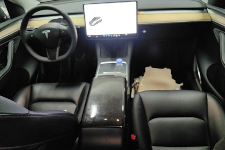 Used Tesla Model Y 2021 Standard Range Rear-Wheel Drive Version Center Console