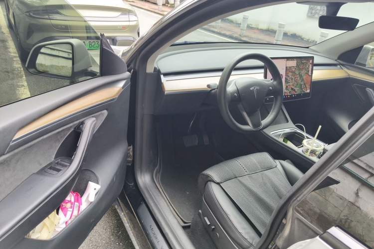 Used Tesla Model Y 2021 Standard Range Rear-Wheel Drive Version Driver Seat