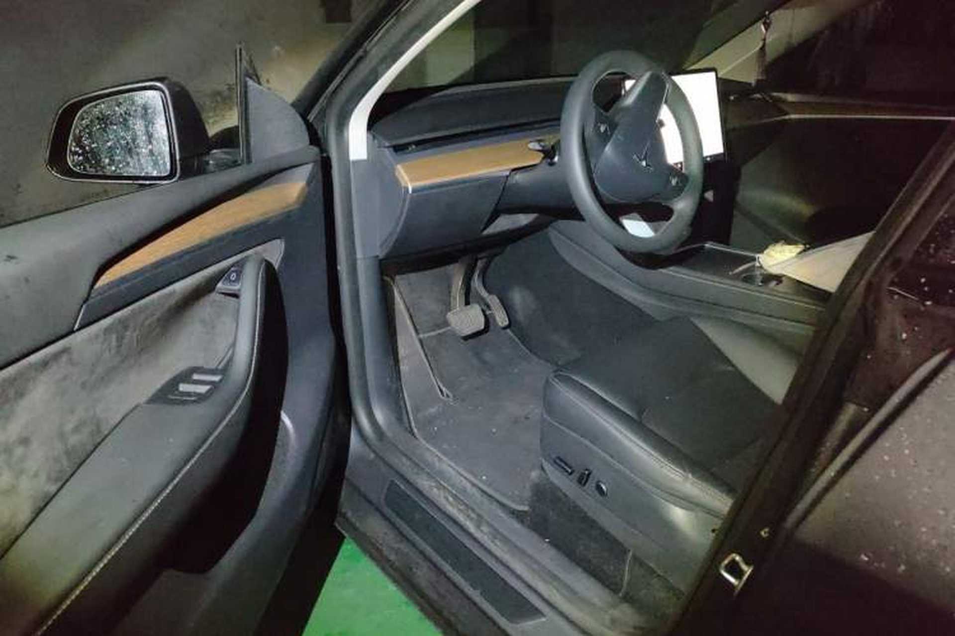 Used Tesla Model Y 2021 Standard Range Rear-Wheel Drive Version Driver Seat