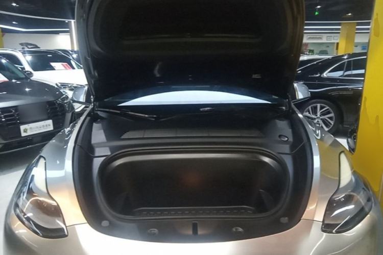 Used Tesla Model Y 2021 Long-Range All-Wheel-Drive Version 3D7 Engine Bay