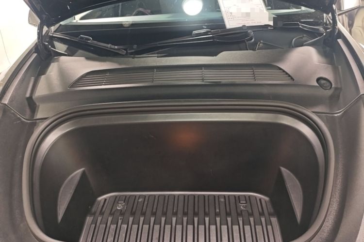 Used Tesla Model Y 2021 Long-Range All-Wheel-Drive Version 3D7 Engine Bay