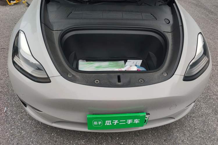 Used Tesla Model Y 2021 Revised Version 2 Long-Range All-Wheel-Drive Edition Engine Bay