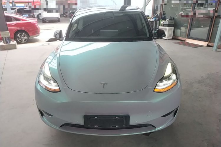 Used Tesla Model Y 2021 Long-Range All-Wheel-Drive Version 3D7 Front