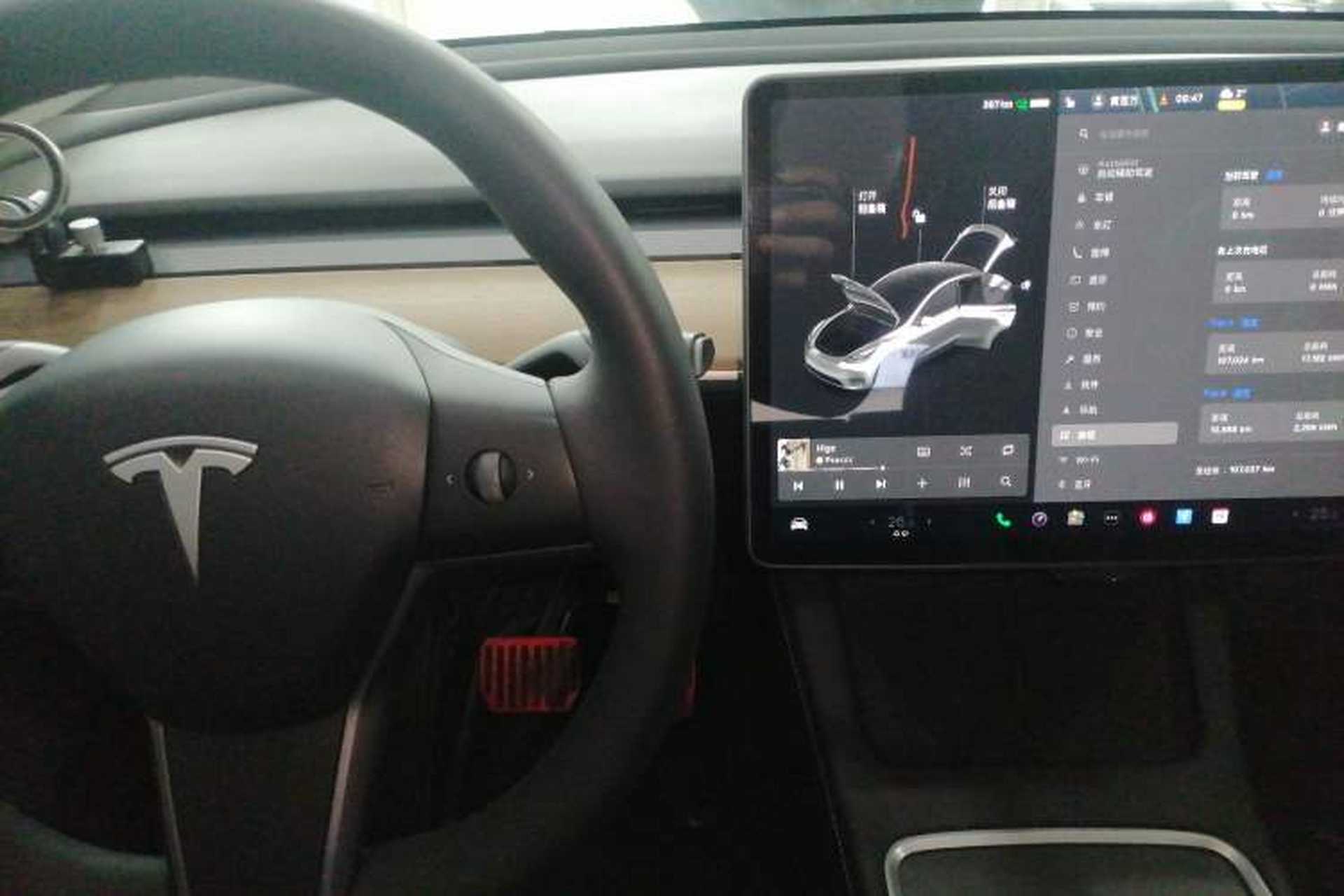 Used Tesla Model Y 2021 Standard Range Rear-Wheel Drive Version Gear Lever