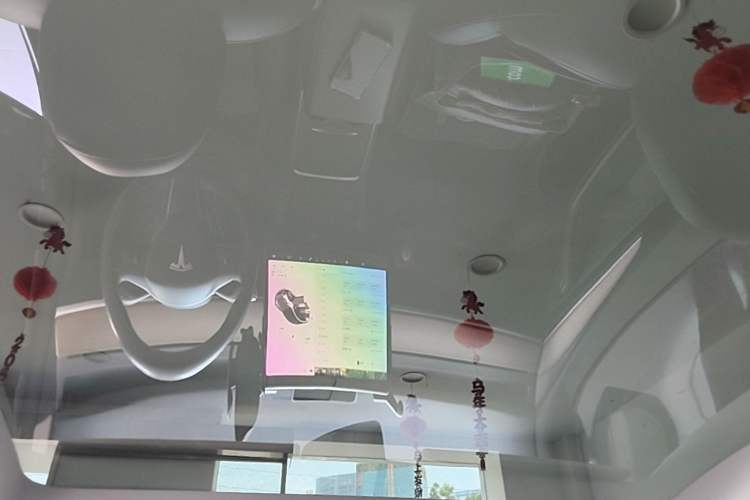 Used Tesla Model Y 2021 Long-Range All-Wheel-Drive Version 3D7 Headliner