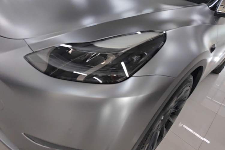 Used Tesla Model Y 2021 Standard Range Rear-Wheel Drive Version Left Front Headlight