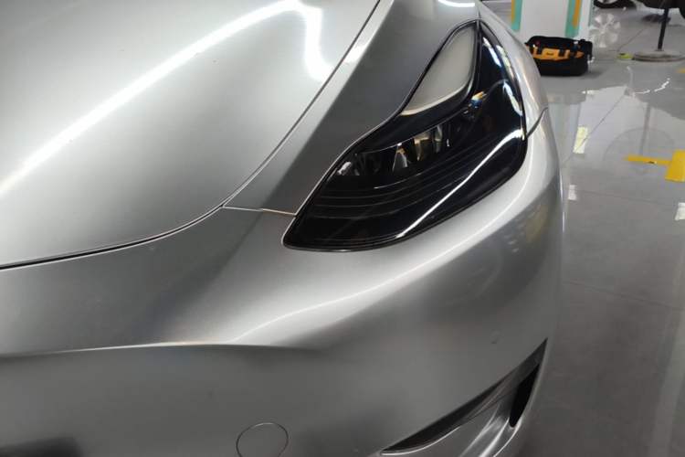 Used Tesla Model Y 2021 Performance High-Performance All-Wheel-Drive Version Left Front Headlight