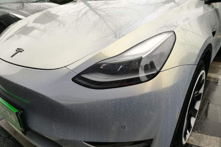 Used Tesla Model Y 2021 Long-Range All-Wheel-Drive Version 3D7 Left Front Headlight