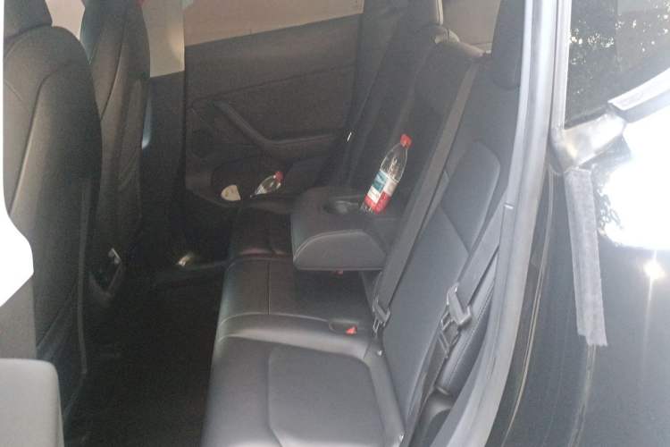 Used Tesla Model Y 2021 Long-Range All-Wheel-Drive Version 3D7 Left Rear Seat