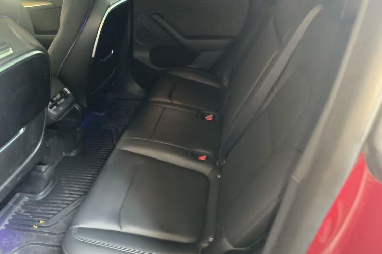 Used Tesla Model Y 2021 Standard Range Rear-Wheel Drive Version Left Rear Seat