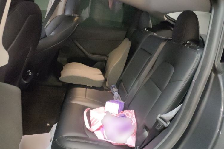 Used Tesla Model Y 2021 Long-Range All-Wheel-Drive Version Left Rear Seat