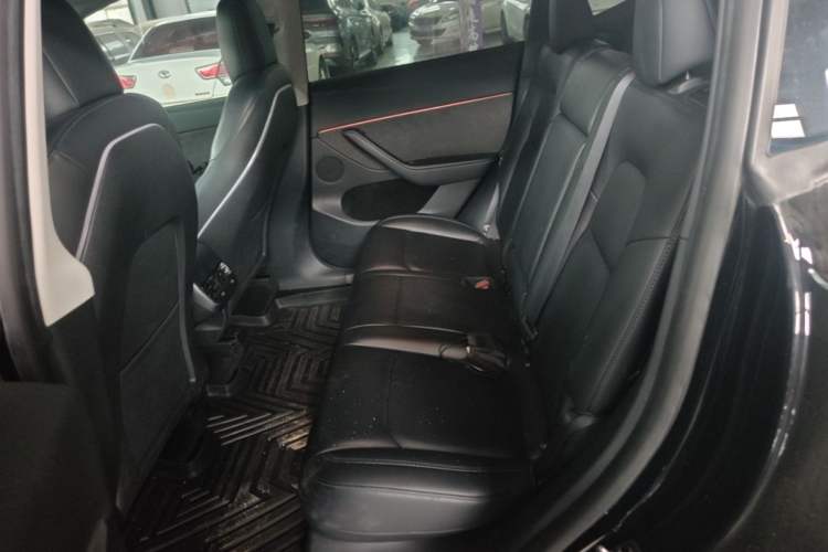 Used Tesla Model Y 2021 Standard Range Rear-Wheel Drive Version Left Rear Seat