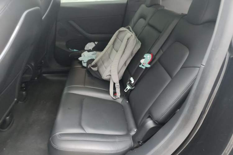 Used Tesla Model Y 2021 Long-Range All-Wheel-Drive Version Left Rear Seat