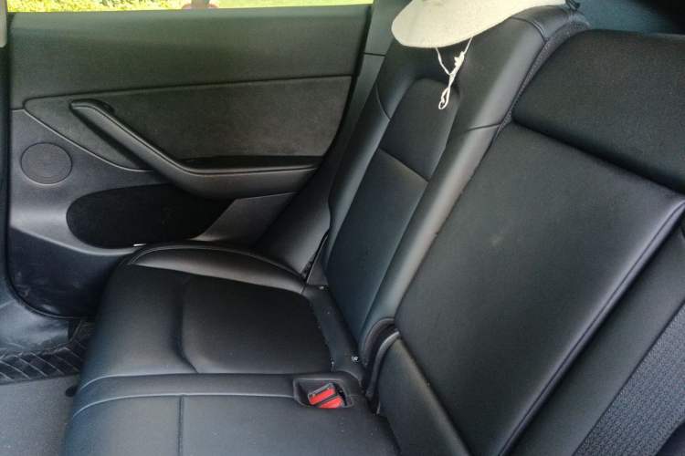 Used Tesla Model Y 2021 Standard Range Rear-Wheel Drive Version Left Rear Seat