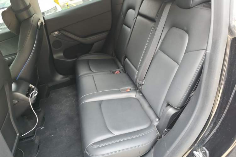 Used Tesla Model Y 2021 Standard Range Rear-Wheel Drive Version Left Rear Seat