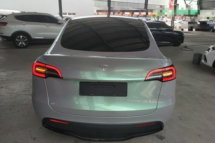 Used Tesla Model Y 2021 Long-Range All-Wheel-Drive Version 3D7 Rear