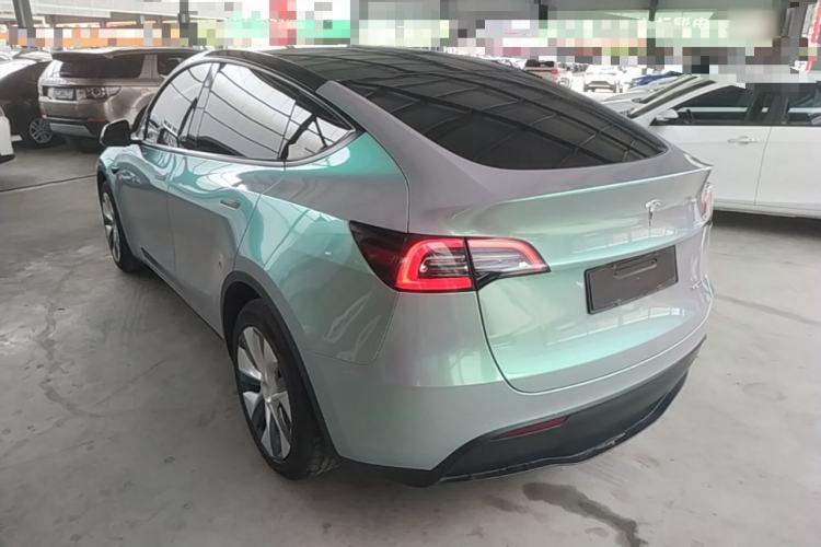Used Tesla Model Y 2021 Long-Range All-Wheel-Drive Version 3D7 Rear Left 45 Deg