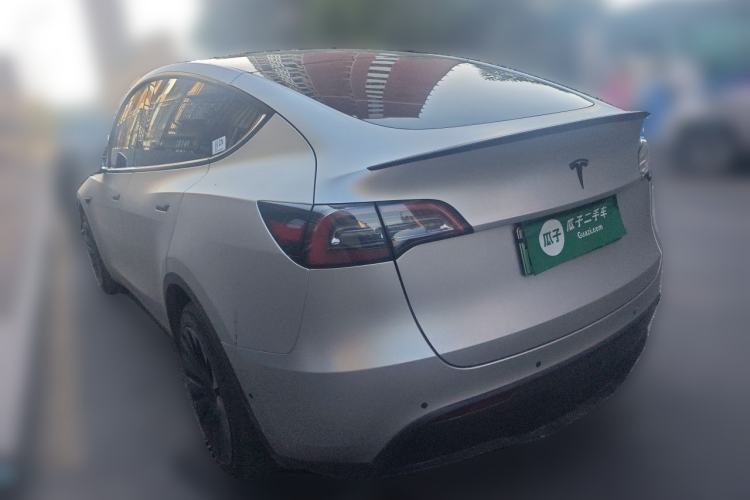 Used Tesla Model Y 2021 Long-Range All-Wheel-Drive Version 3D7 Rear Left 45 Deg