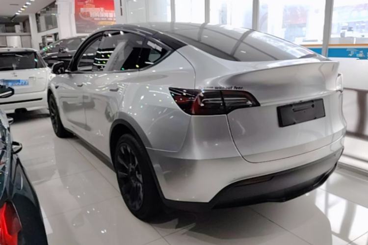 Used Tesla Model Y 2021 Long-Range All-Wheel-Drive Version 3D7 Rear Left 45 Deg
