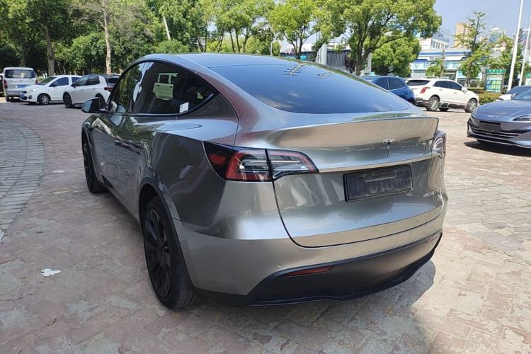 Used Tesla Model Y 2021 Long-Range All-Wheel-Drive Version Rear Left 45 Deg