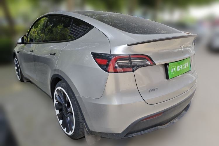 Used Tesla Model Y 2021 Performance High-Performance All-Wheel-Drive Version Rear Left 45 Deg