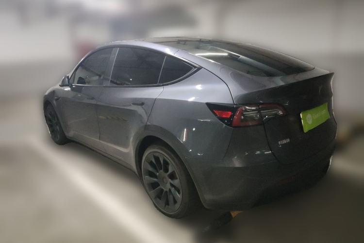 Used Tesla Model Y 2021 Long-Range All-Wheel-Drive Version Rear Left 45 Deg