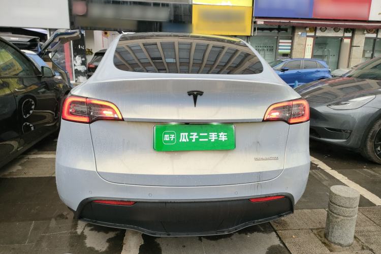 Used Tesla Model Y 2021 Long-Range All-Wheel-Drive Version 3D7 Rear