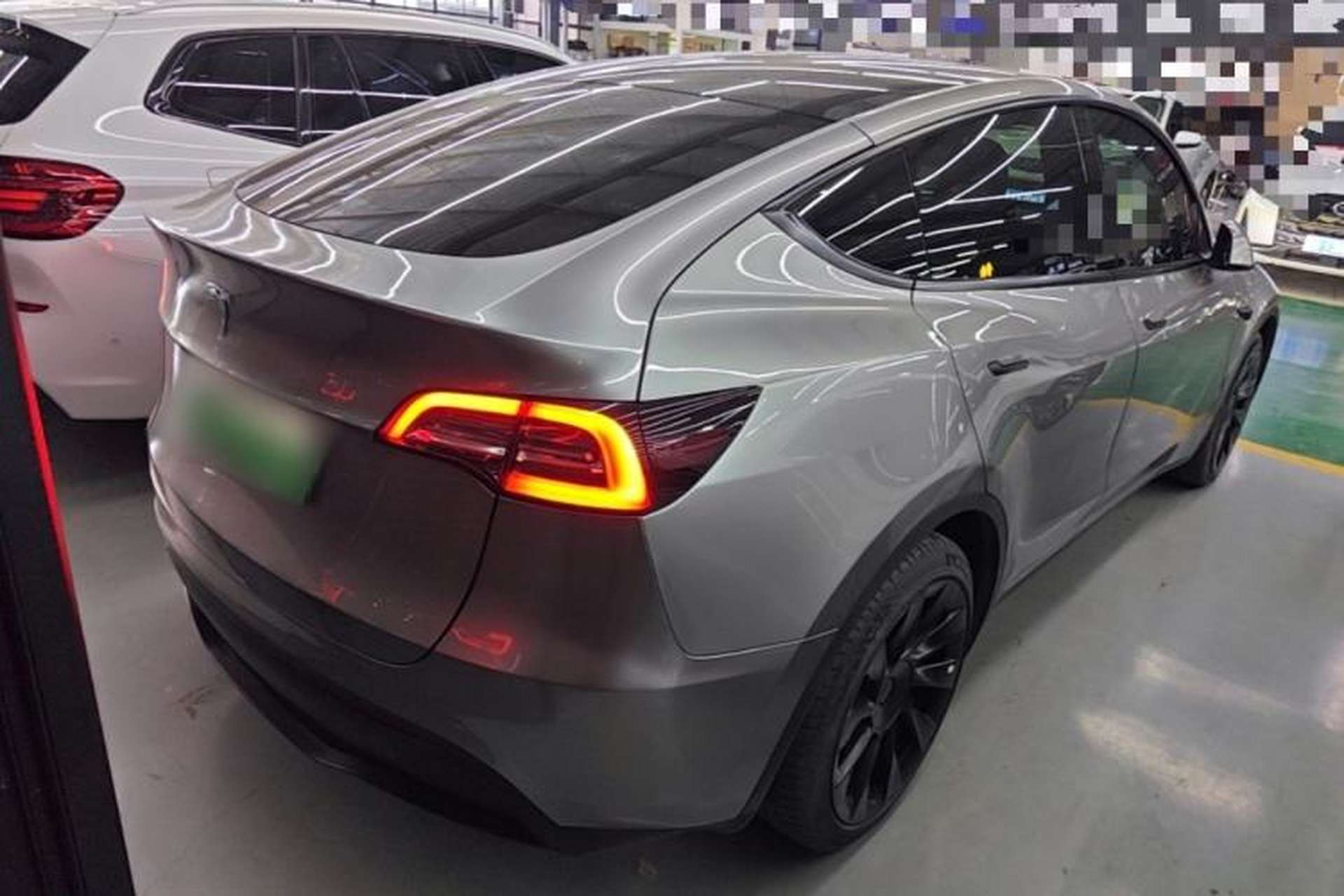 Used Tesla Model Y 2021 Standard Range Rear-Wheel Drive Version Rear Right 45 Deg