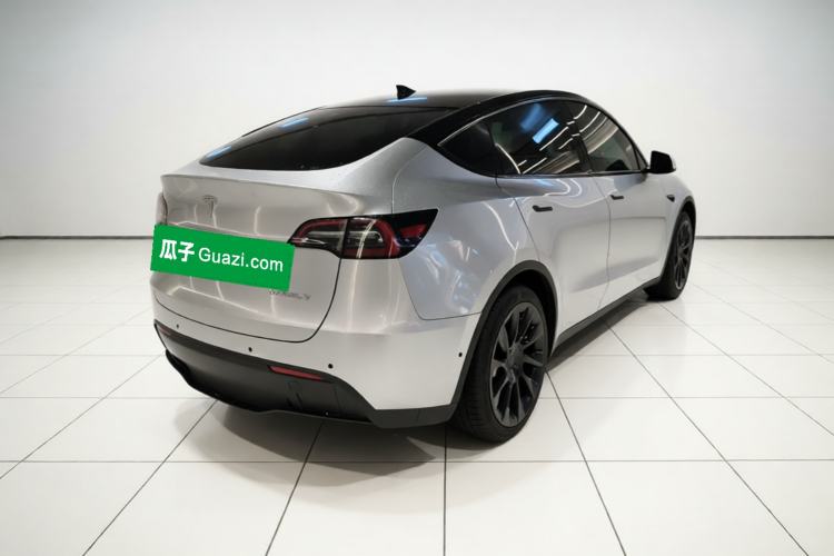 Used Tesla Model Y 2021 Standard Range Rear-Wheel Drive Version Rear Right 45 Deg