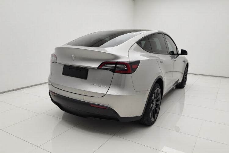 Used Tesla Model Y 2021 Long-Range All-Wheel-Drive Version Rear Right 45 Deg