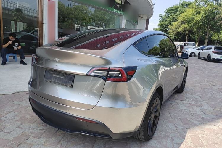Used Tesla Model Y 2021 Long-Range All-Wheel-Drive Version Rear Right 45 Deg