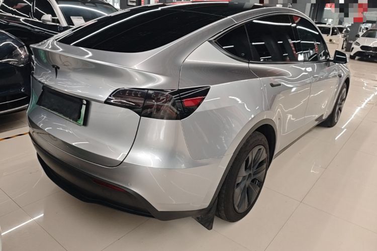 Used Tesla Model Y 2021 Standard Range Rear-Wheel Drive Version Rear Right 45 Deg