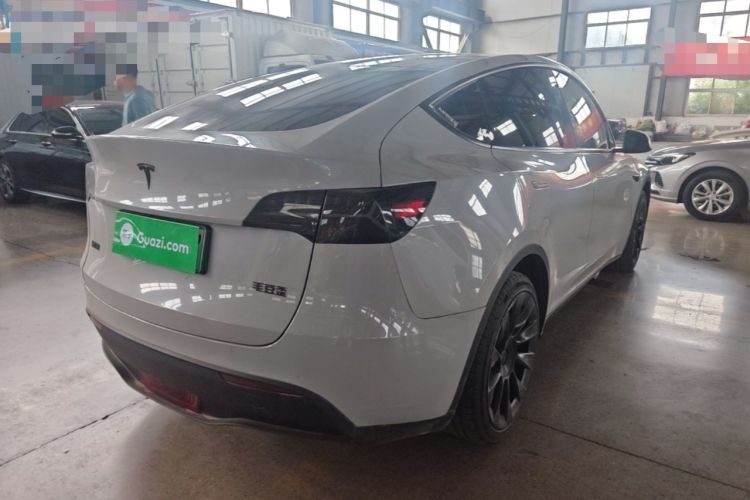 Used Tesla Model Y 2021 Standard Range Rear-Wheel Drive Version Rear Right 45 Deg