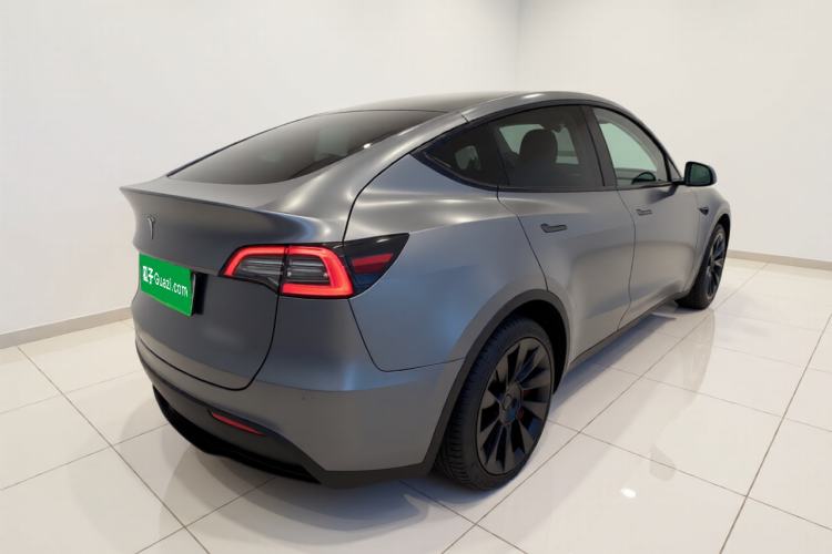 Used Tesla Model Y 2021 Long-Range All-Wheel-Drive Version Rear Right 45 Deg