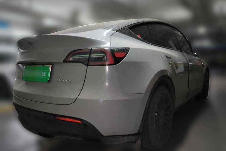 Used Tesla Model Y 2021 Standard Range Rear-Wheel Drive Version Rear Right 45 Deg