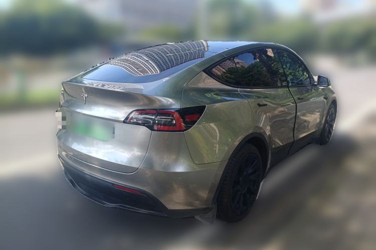 Used Tesla Model Y 2021 Standard Range Rear-Wheel Drive Version Rear Right 45 Deg