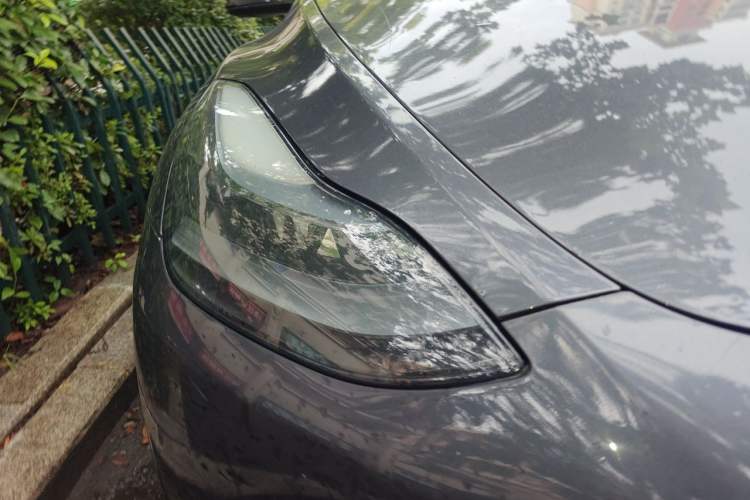 Used Tesla Model Y 2021 Standard Range Rear-Wheel Drive Version Right Front Headlight