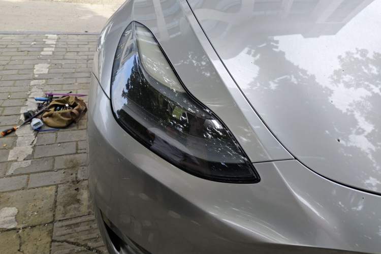 Used Tesla Model Y 2021 Performance High-Performance All-Wheel-Drive Version Right Front Headlight