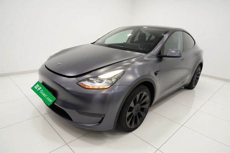 Used Tesla Model Y 2021 Long-Range All-Wheel-Drive Version Guazi used car, China used car export, Used car for sale, Used Tesla cars, Cheapest cars for sale, Electric vehicle, New energy car