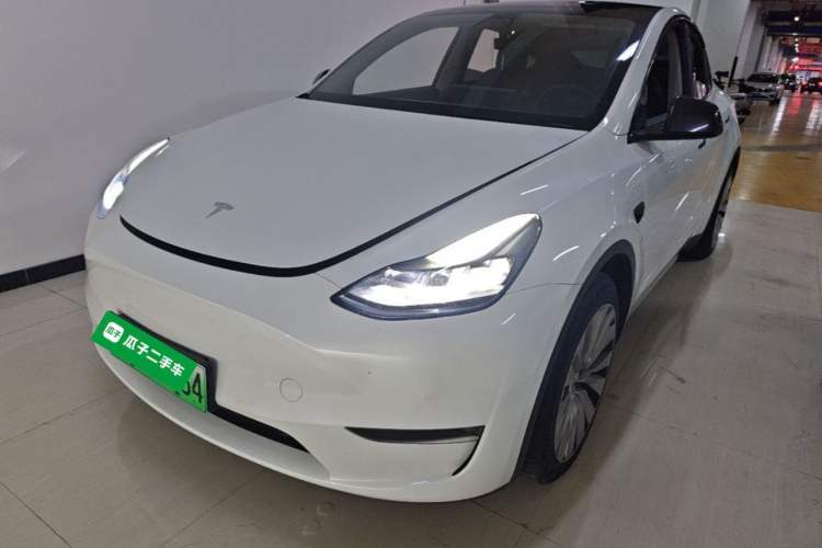 Used Tesla Model Y 2021 Long-Range All-Wheel-Drive Version Guazi used car, China used car export, Used car for sale, Used Tesla cars, Cheapest cars for sale, Electric vehicle, New energy car