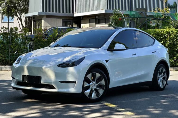 Used Tesla Model Y 2021 Standard Range Rear-Wheel Drive Version Guazi used car, China used car export, Used car for sale, Used Tesla cars, Cheapest cars for sale, Electric vehicle, New energy car