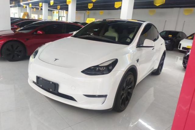 Used Tesla Model Y 2021 Long-Range All-Wheel-Drive Version 3D7