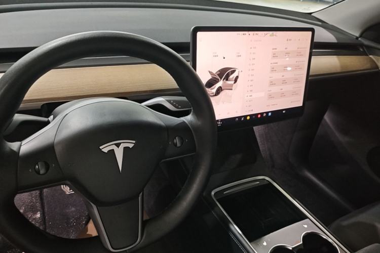 Used Tesla Model Y 2021 Revised Version 2 Long-Range All-Wheel-Drive Edition Center Console