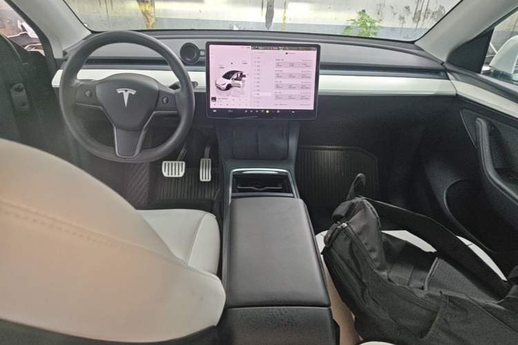Used Tesla Model Y 2021 Performance High-Performance All-Wheel-Drive Version Center Console