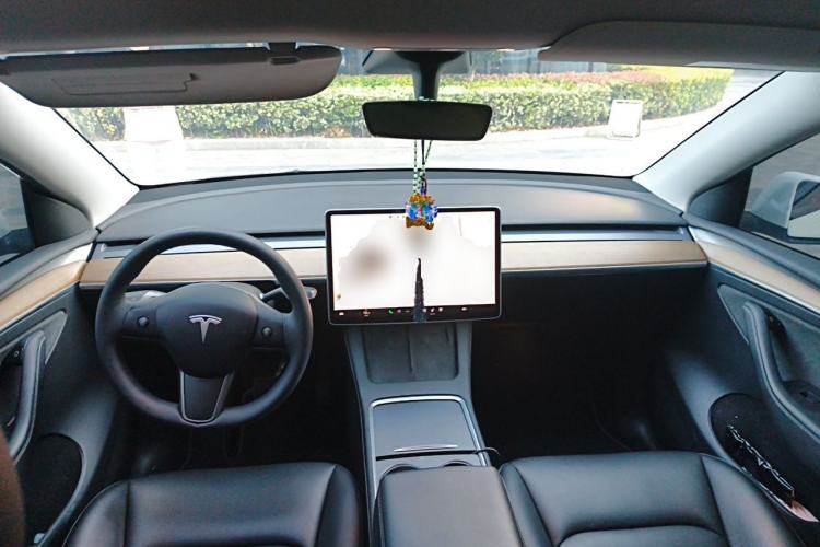 Used Tesla Model Y 2021 Standard Range Rear-Wheel Drive Version Center Console