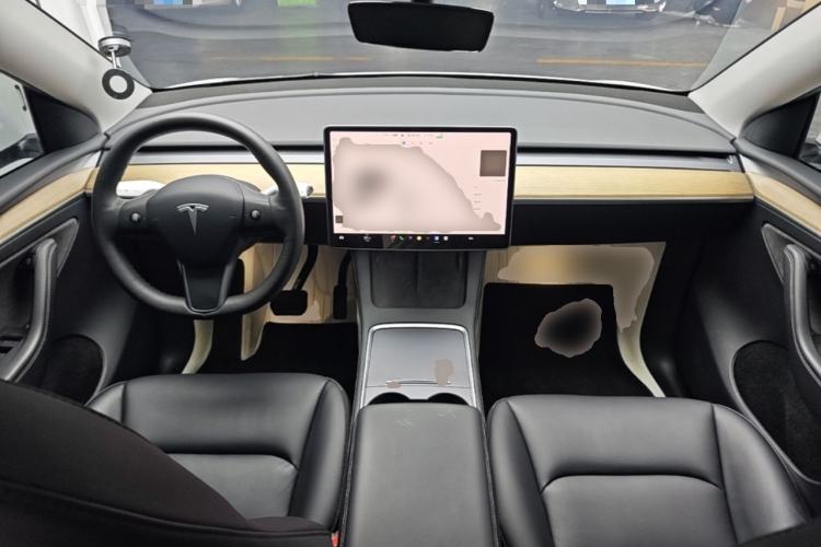 Used Tesla Model Y 2021 Standard Range Rear-Wheel Drive Version Center Console