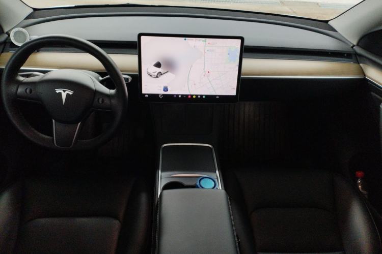 Used Tesla Model Y 2021 Standard Range Rear-Wheel Drive Version Center Console